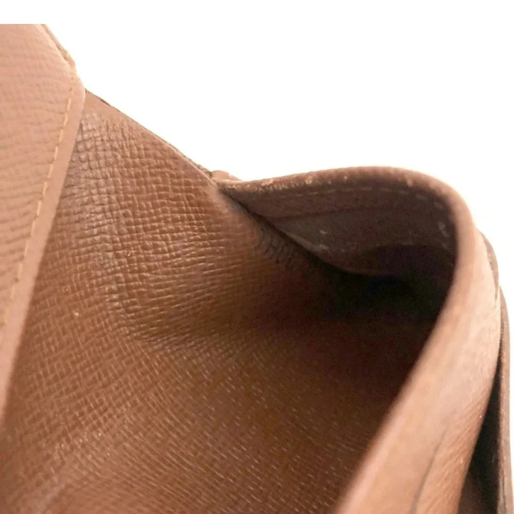 Louis Vuitton Monogram Portefeiulle Elise Trifold Wallet Brown - Picture 16 of 17